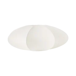 Abat-jour pour suspension stretch rosace blanche Rachela