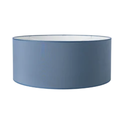 Abat-jour pour suspension tissu bleu marine 60 cm Raphaëllia