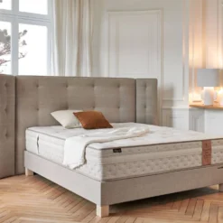 ANDRE RENAULT Sommier tapissier 20 cm et pieds 10 cm Canopée