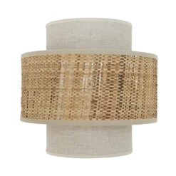 Applique lin raphia Renata