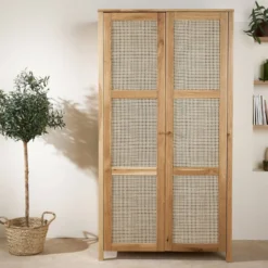 Armoire chêne massif 2 portes Capucine