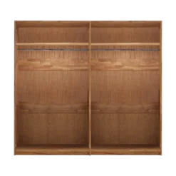 Armoire chêne massif 4 portes Capucine