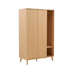 Armoire 2 portes bois Atia