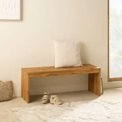 Banc bois massif 2 places Cyriel