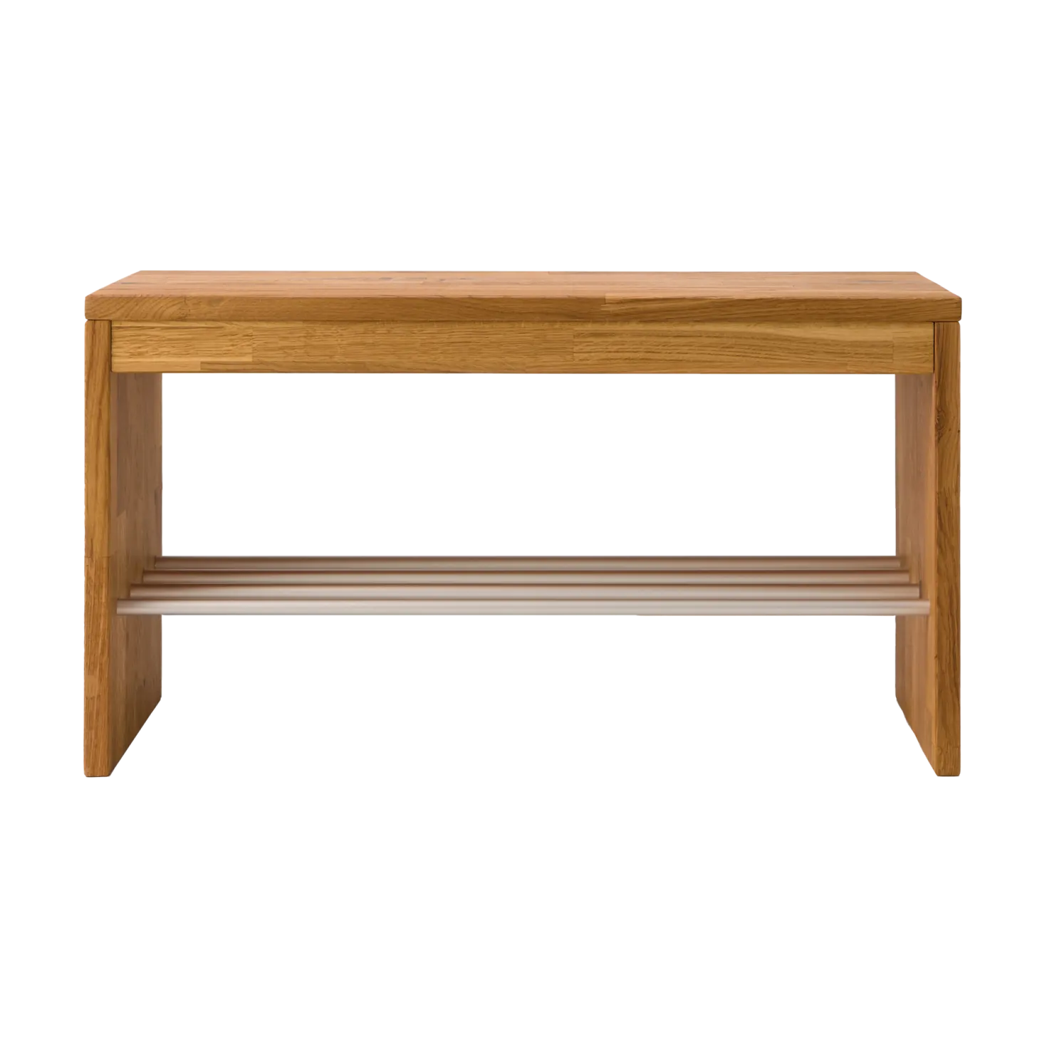 Banc à chaussures bois massif 1 place Cyriel