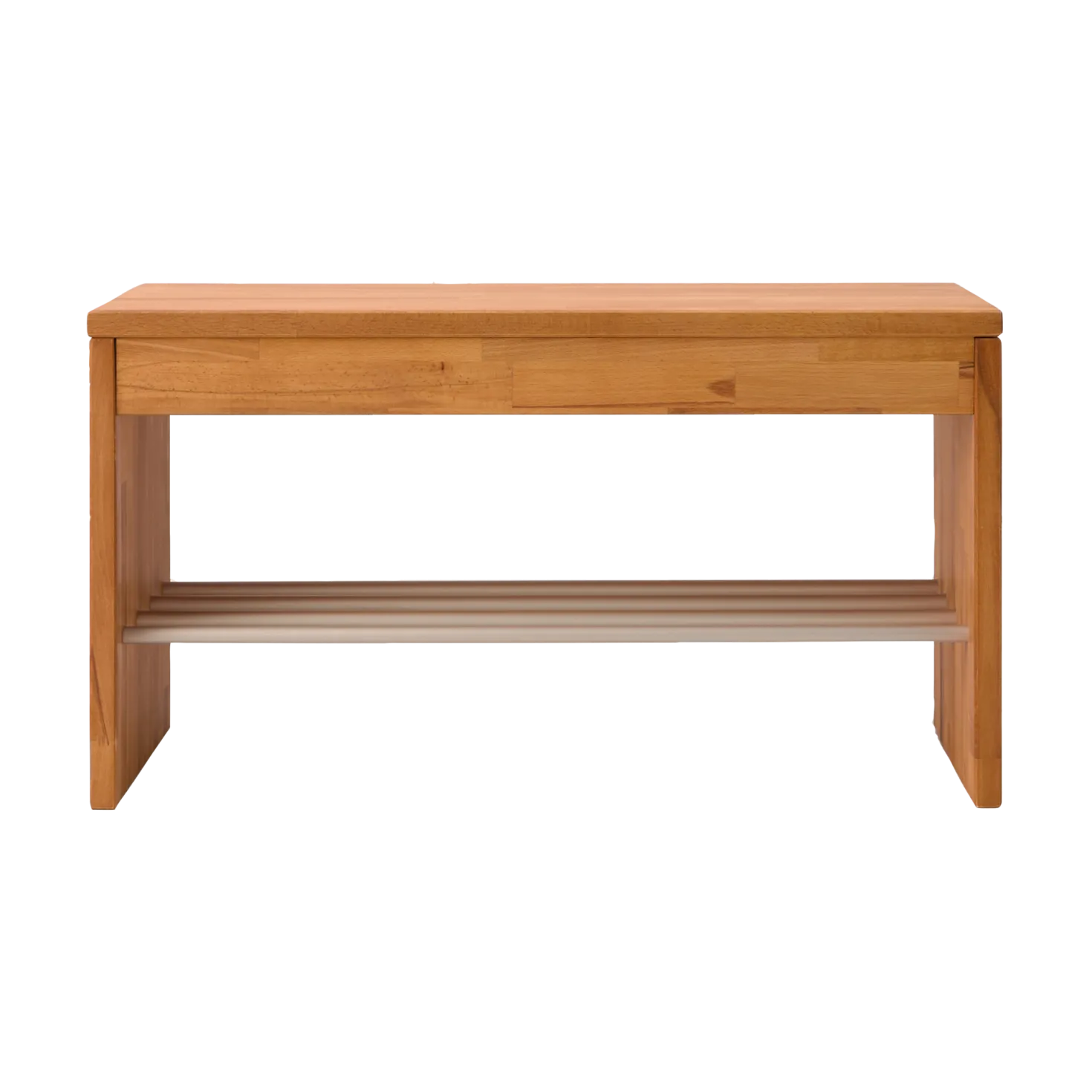 Banc à chaussures bois massif 1 place Cyriel