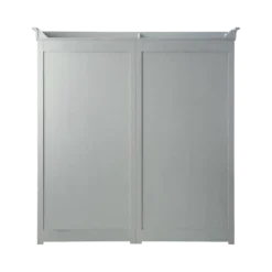 Bibliothèque bois massif 4 portes Embellie