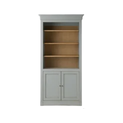 Bibliothèque bois massif 2 portes Embellie