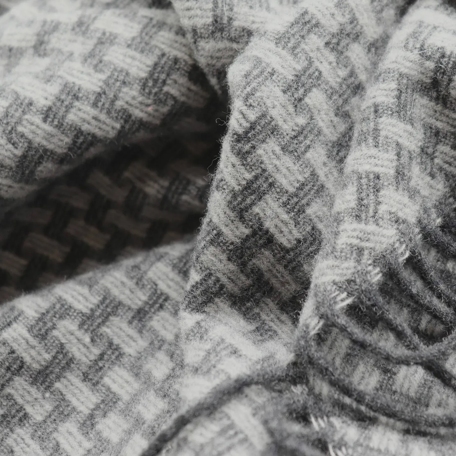 BIEDERLACK Plaid cachemire laine 130 x 170 cm Barbara