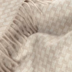 BIEDERLACK Plaid cachemire laine 130 x 170 cm Barbara