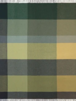 BIEDERLACK Plaid laine et cachemire à carreaux Clarence