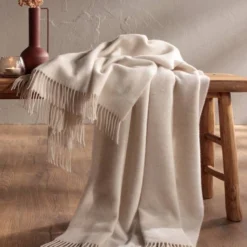 BIEDERLACK Plaid laine et cachemire Clarence