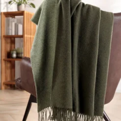 BIEDERLACK Plaid laine et cachemire Clarence