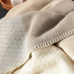 BIEDERLACK Plaid laine mérinos Béryl