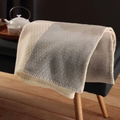 BIEDERLACK Plaid laine mérinos Béryl