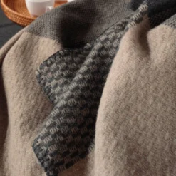 BIEDERLACK Plaid laine mérinos Béryl