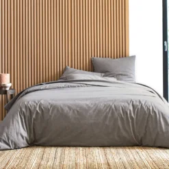 BLANC DES VOSGES Drap housse coton bio et recyclé Ressources