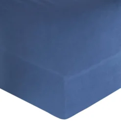 BLANC DES VOSGES Drap housse percale lavée Bohème