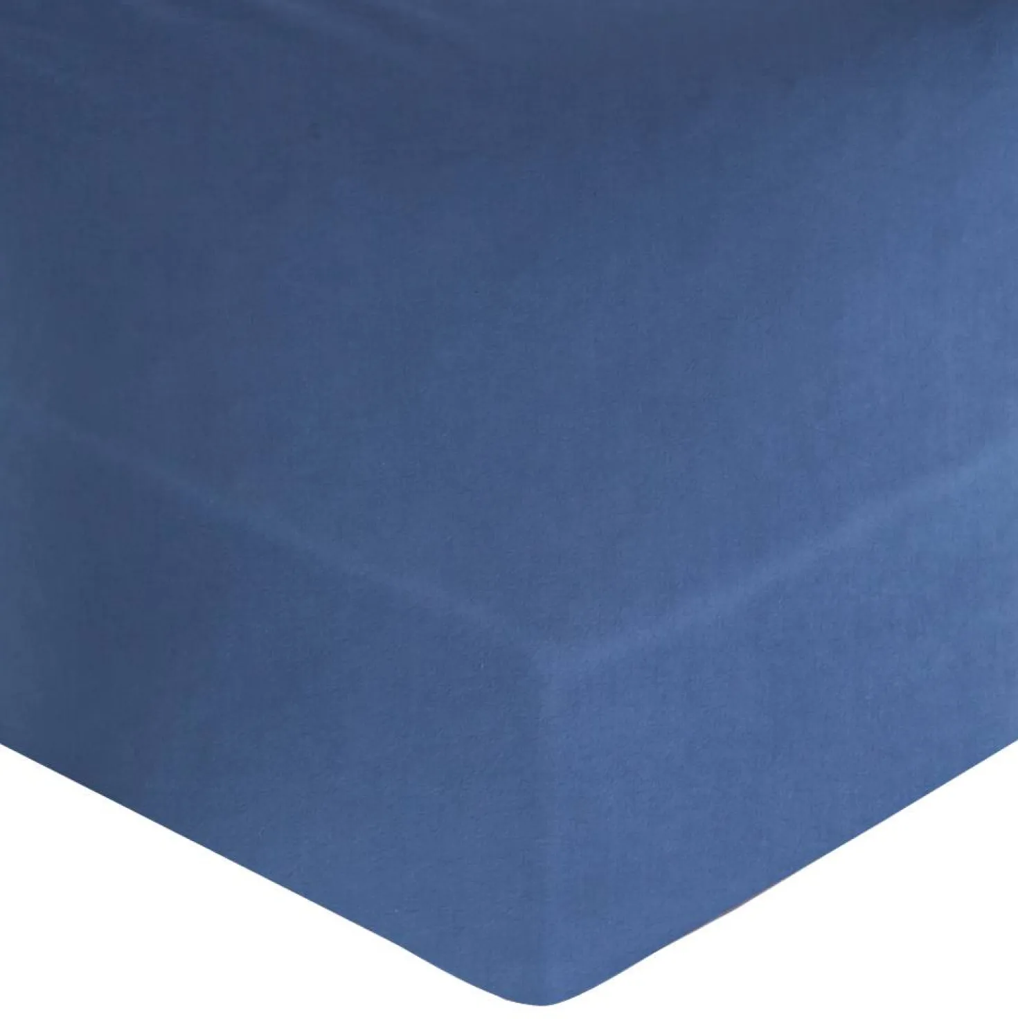 BLANC DES VOSGES Drap housse percale lavée Bohème
