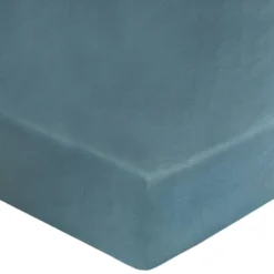 BLANC DES VOSGES Drap housse percale lavée Bohème