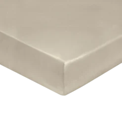BLANC DES VOSGES Drap housse Satin
