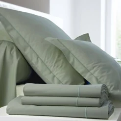 BLANC DES VOSGES Drap Percale Easy