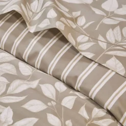 BLANC DES VOSGES Housse de couette percale de coton Cottage