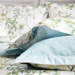 BLANC DES VOSGES Housse de couette Angelica Tilleul