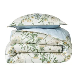 BLANC DES VOSGES Housse de couette Angelica Tilleul
