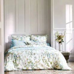 BLANC DES VOSGES Housse de couette Angelica Tilleul
