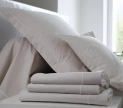 BLANC DES VOSGES Housse de couette Percale Easy