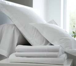 BLANC DES VOSGES Housse de couette Percale Easy
