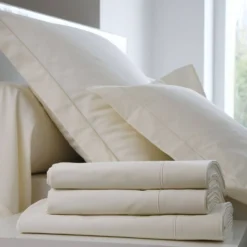 BLANC DES VOSGES Housse de couette Satin