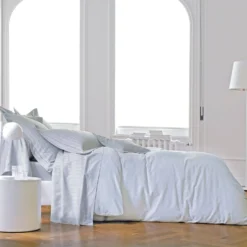 BLANC DES VOSGES Parure de lit satin Divine