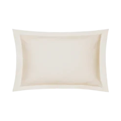 BLANC DES VOSGES Taie d'oreiller Satin