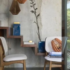 Boîte céramique déco bleu 24 cm Sirine