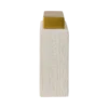 Boîte céramique déco brossé crème 24 cm Sirine