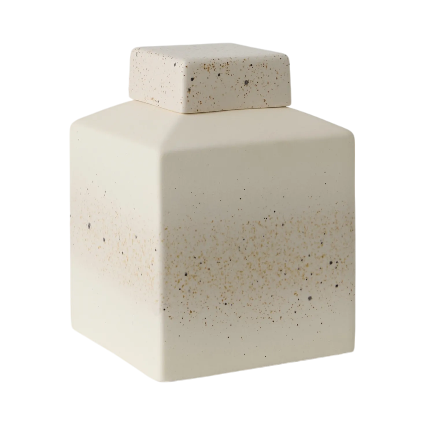 Boîte céramique déco moucheté 20 cm Sélène
