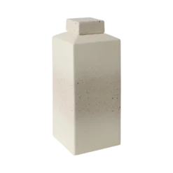 Boîte céramique déco moucheté 36 cm Sélène