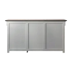 Buffet bois massif 3 portes 3 tiroirs 190 cm Embellie