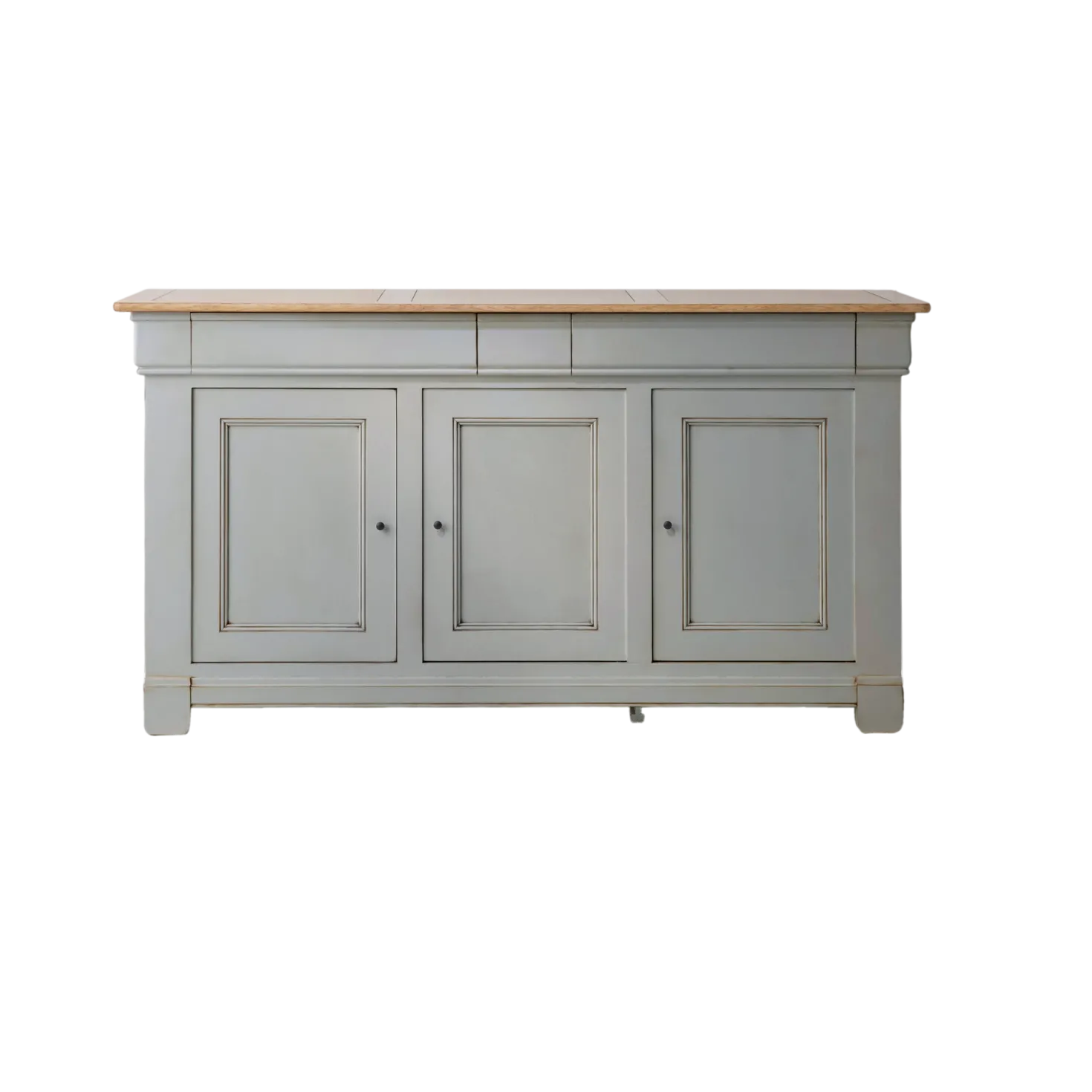 Buffet bois massif 3 portes 3 tiroirs 190 cm Embellie