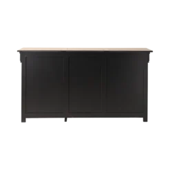 Buffet bois massif 3 portes 3 tiroirs 190 cm Embellie
