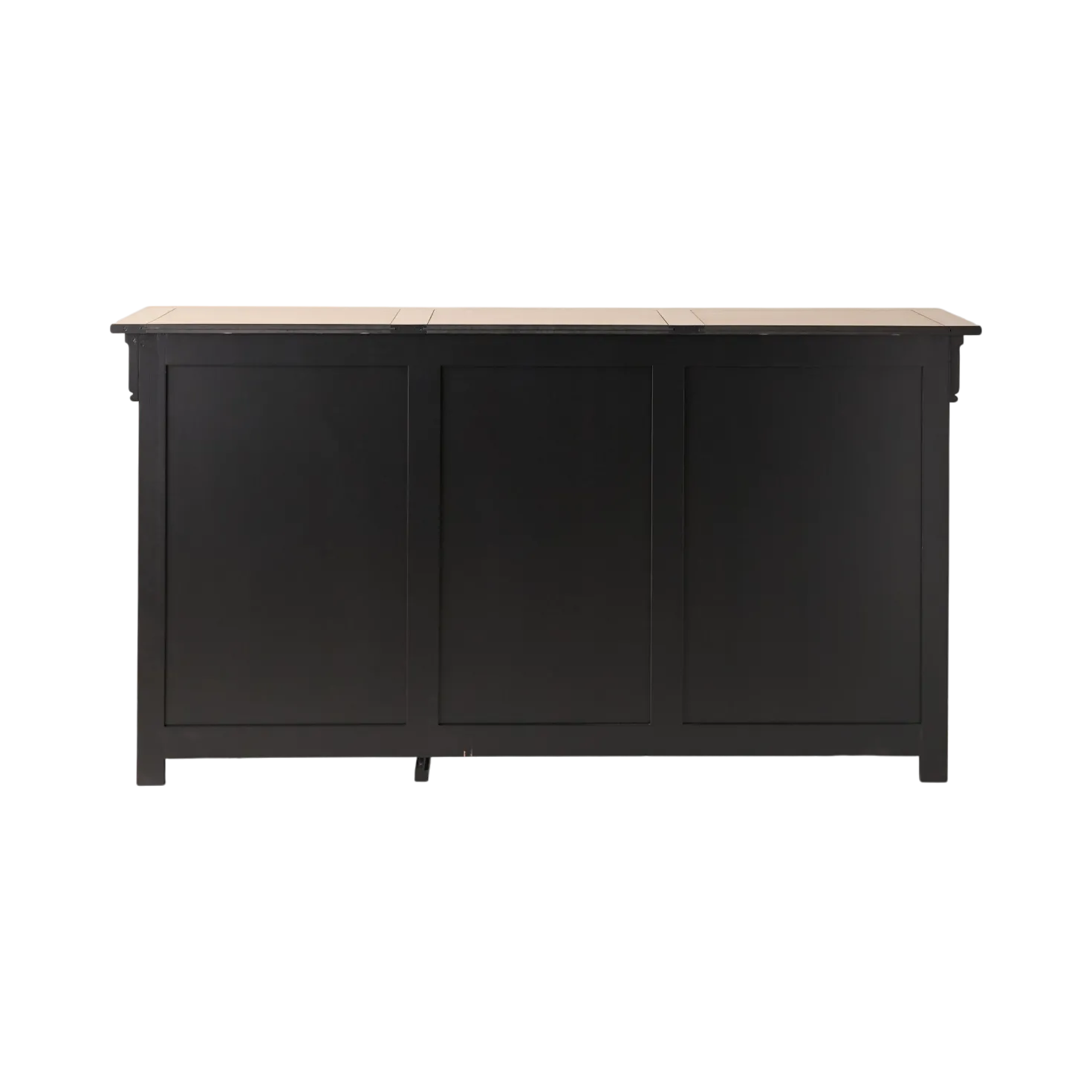 Buffet bois massif 3 portes 3 tiroirs 190 cm Embellie