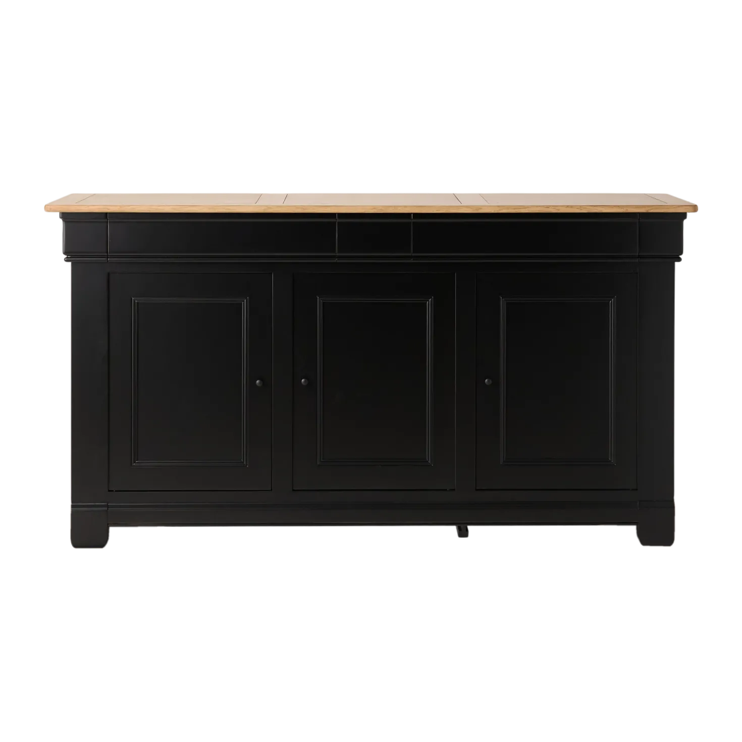 Buffet bois massif 3 portes 3 tiroirs 190 cm Embellie