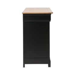 Buffet bois massif 2 portes 3 tiroirs 160 cm Embellie
