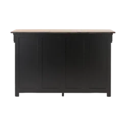 Buffet bois massif 2 portes 3 tiroirs 160 cm Embellie