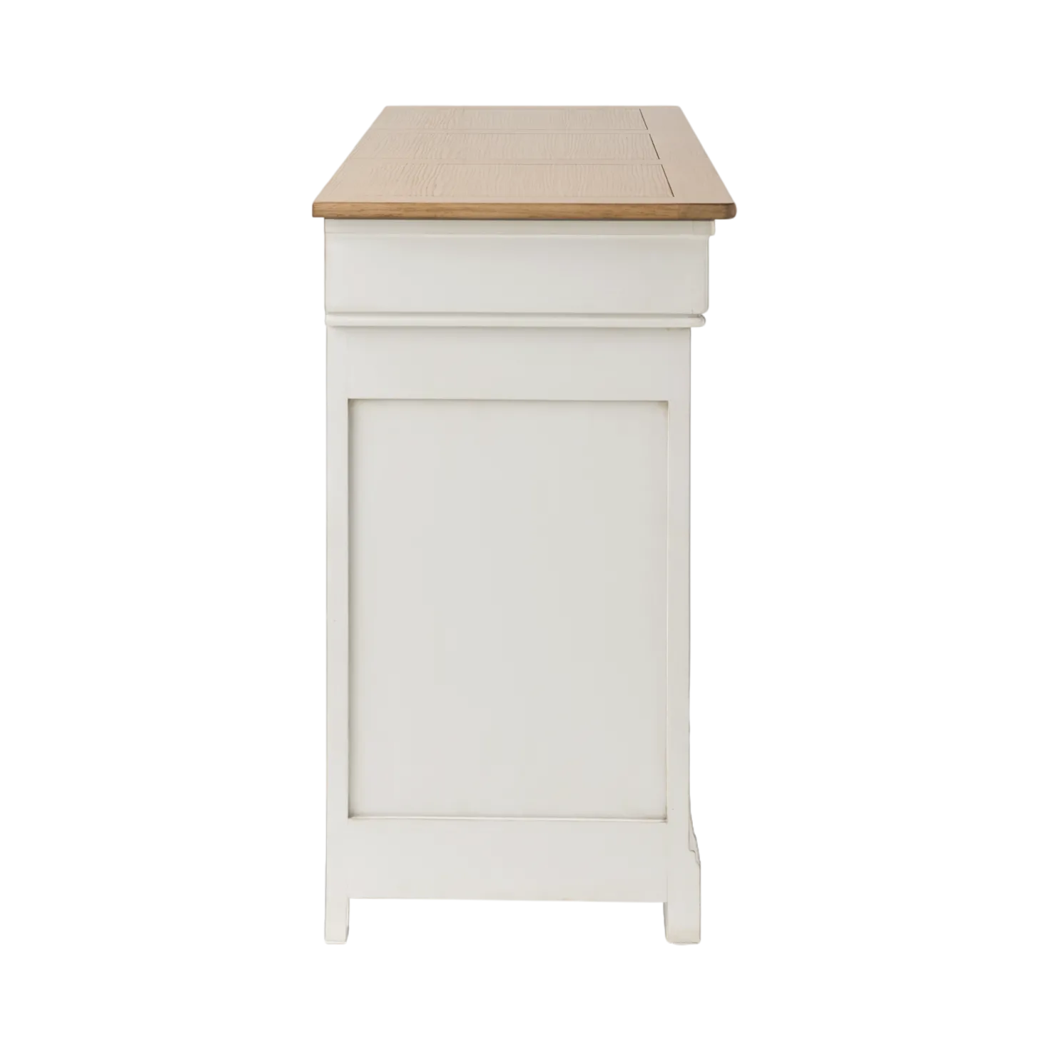 Buffet bois massif 2 portes 3 tiroirs 160 cm Embellie