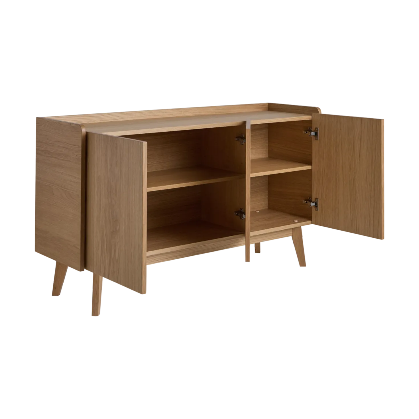 Buffet bois 3 portes 135 cm Agatha