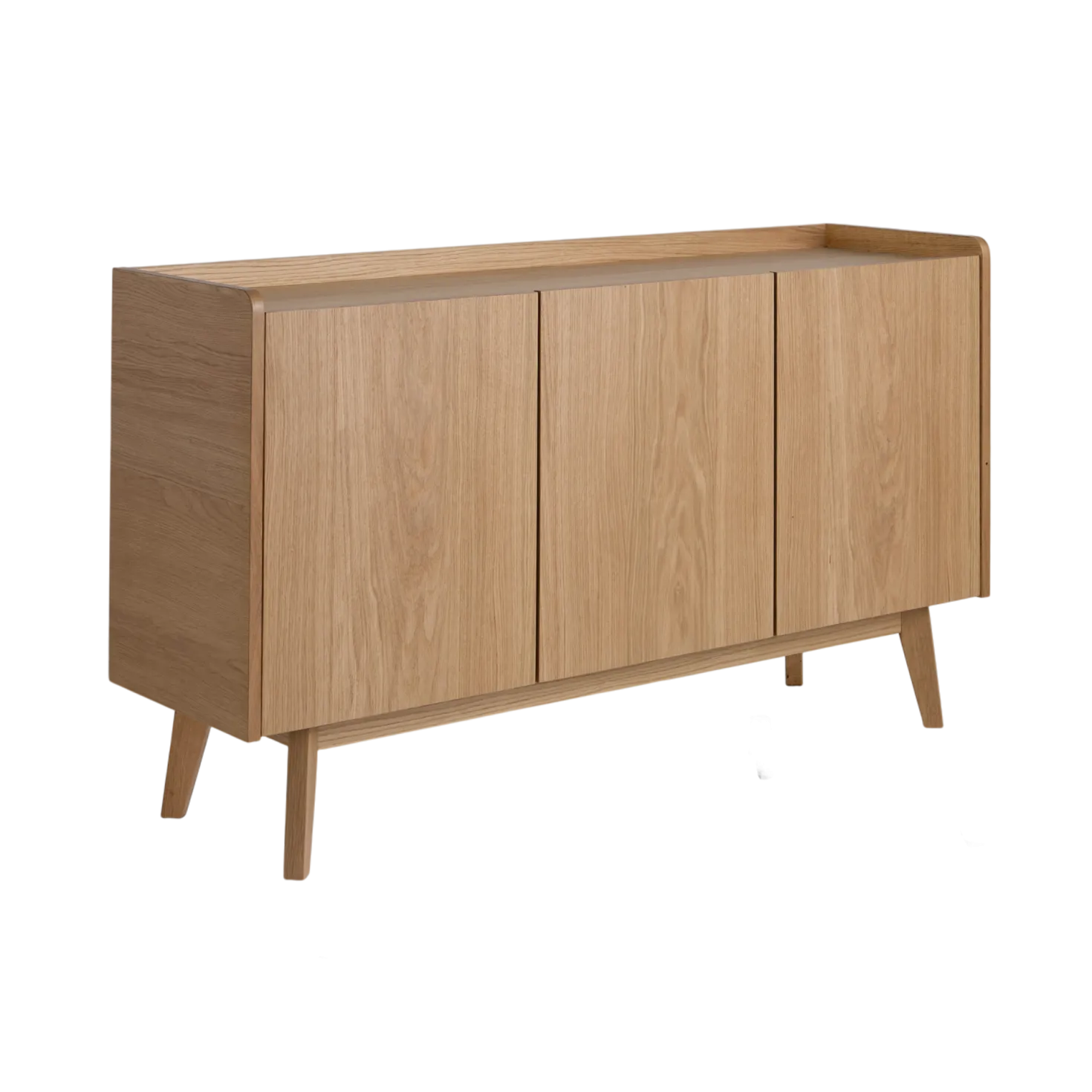 Buffet bois 3 portes 135 cm Agatha