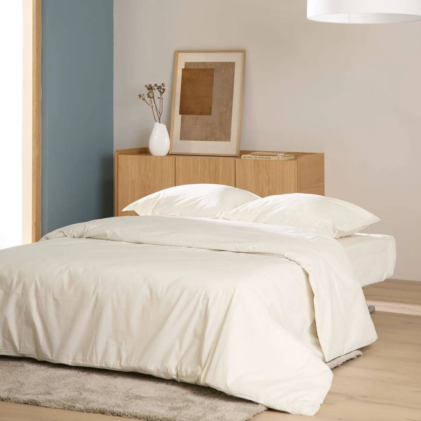 Buffet bois 3 portes 135 cm Agatha